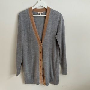 Tory Burch Long Cardi size small